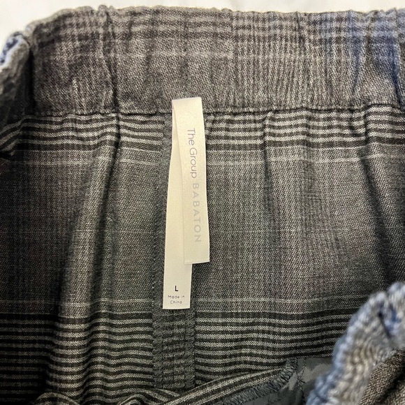 ✨HOST PICK✨ Aritzia The Group by Babaton Jimmy Tie Waist Skirt - Grey Plaid - Picture 7 of 10
